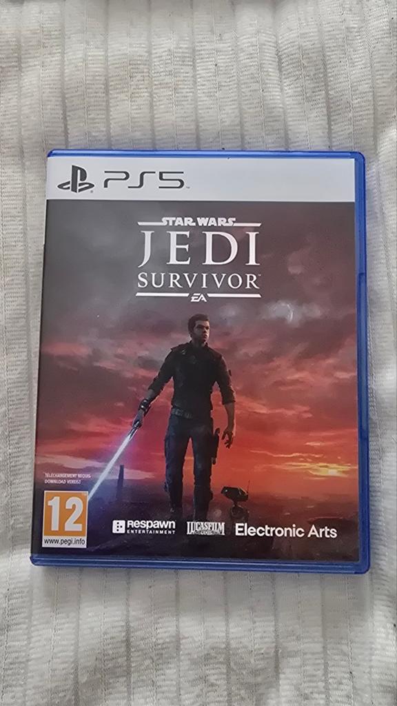 Star Wars Jedi: Survivor ps5, Ophalen of Verzenden, Zo goed als nieuw, Overige genres, Vanaf 16 jaar