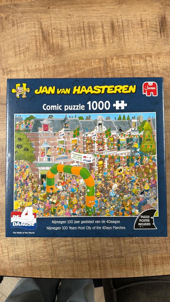 Jan van Haasteren puzzel, Ophalen of Verzenden, 500 t/m 1500 stukjes, Zo goed als nieuw, Legpuzzel