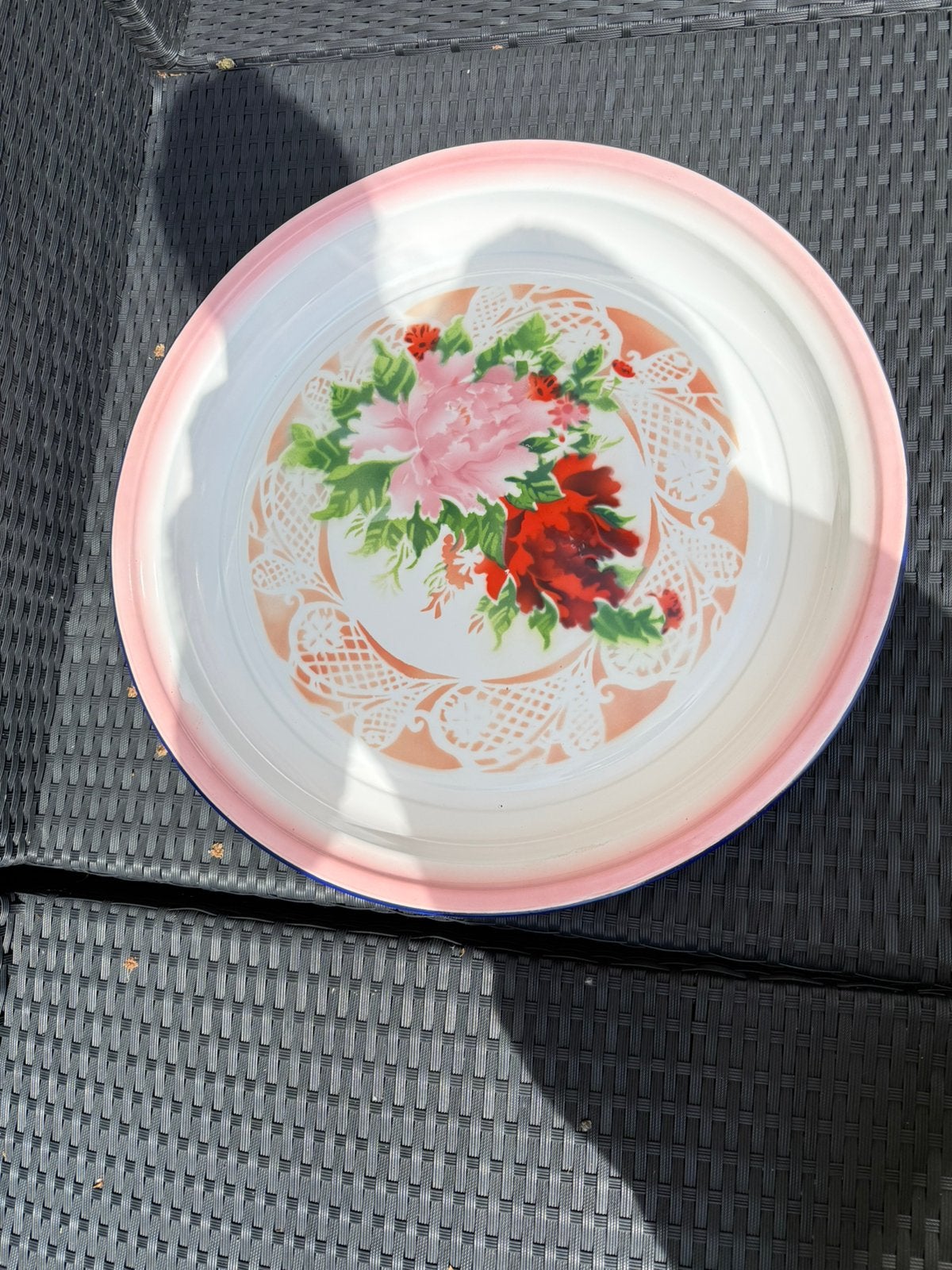 Nieuw groot decoratief dienblad, Huis en Inrichting, Woonaccessoires | Dienbladen, Ophalen, Nieuw, Rond