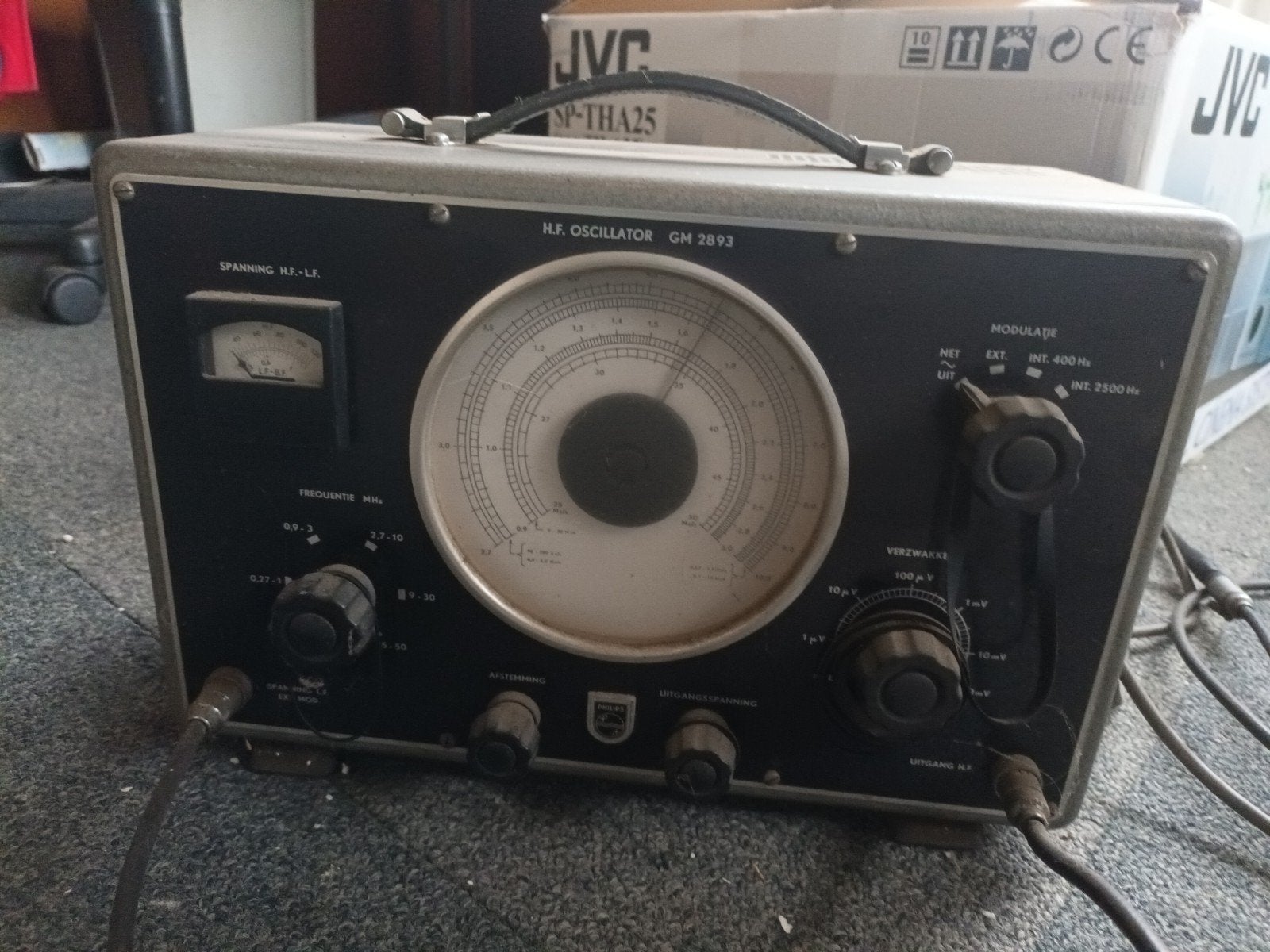 Philips HF Oscillator GM 2893 - Vintage Testapparatuur, Ophalen