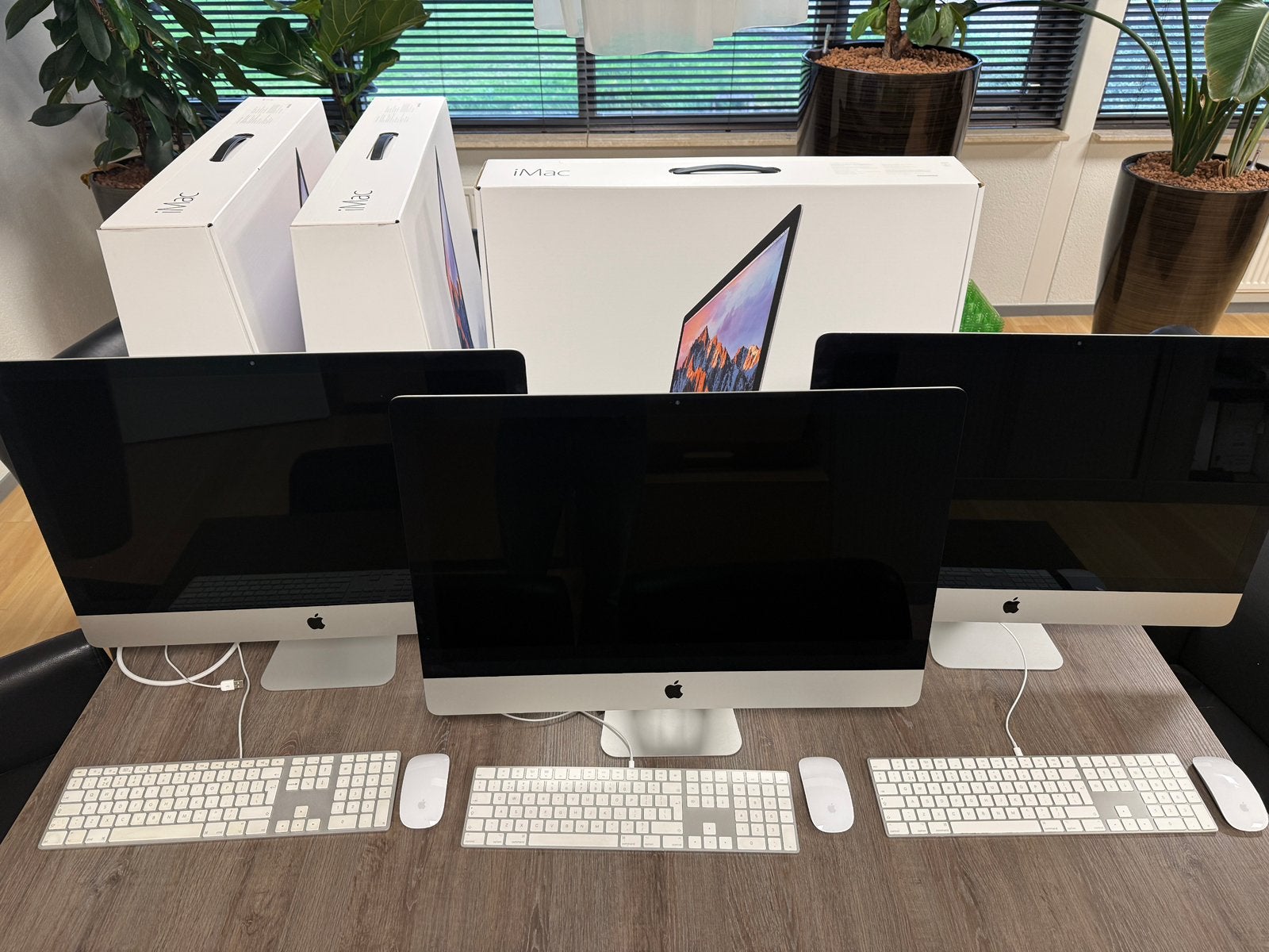 3x iMac | 27 inch | i5 | 8GB | 2TB | 2017, Computers en Software, Ophalen, Zo goed als nieuw