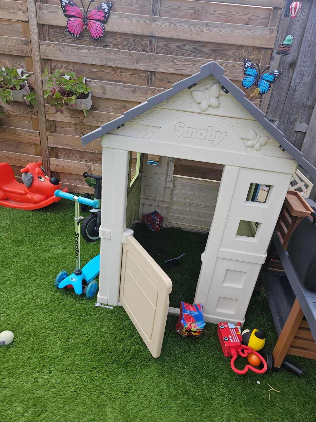 smoby speelhuis, Ophalen, Zo goed als nieuw, Kunststof