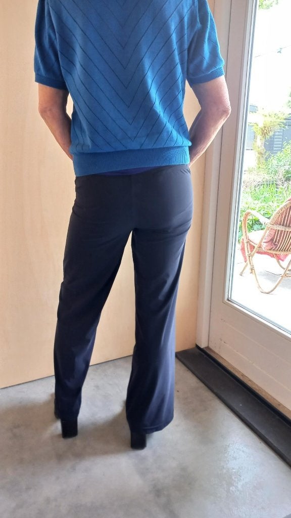 travel jersey broek La Dress, Blauw, Ophalen of Verzenden, Zo goed als nieuw, Lang