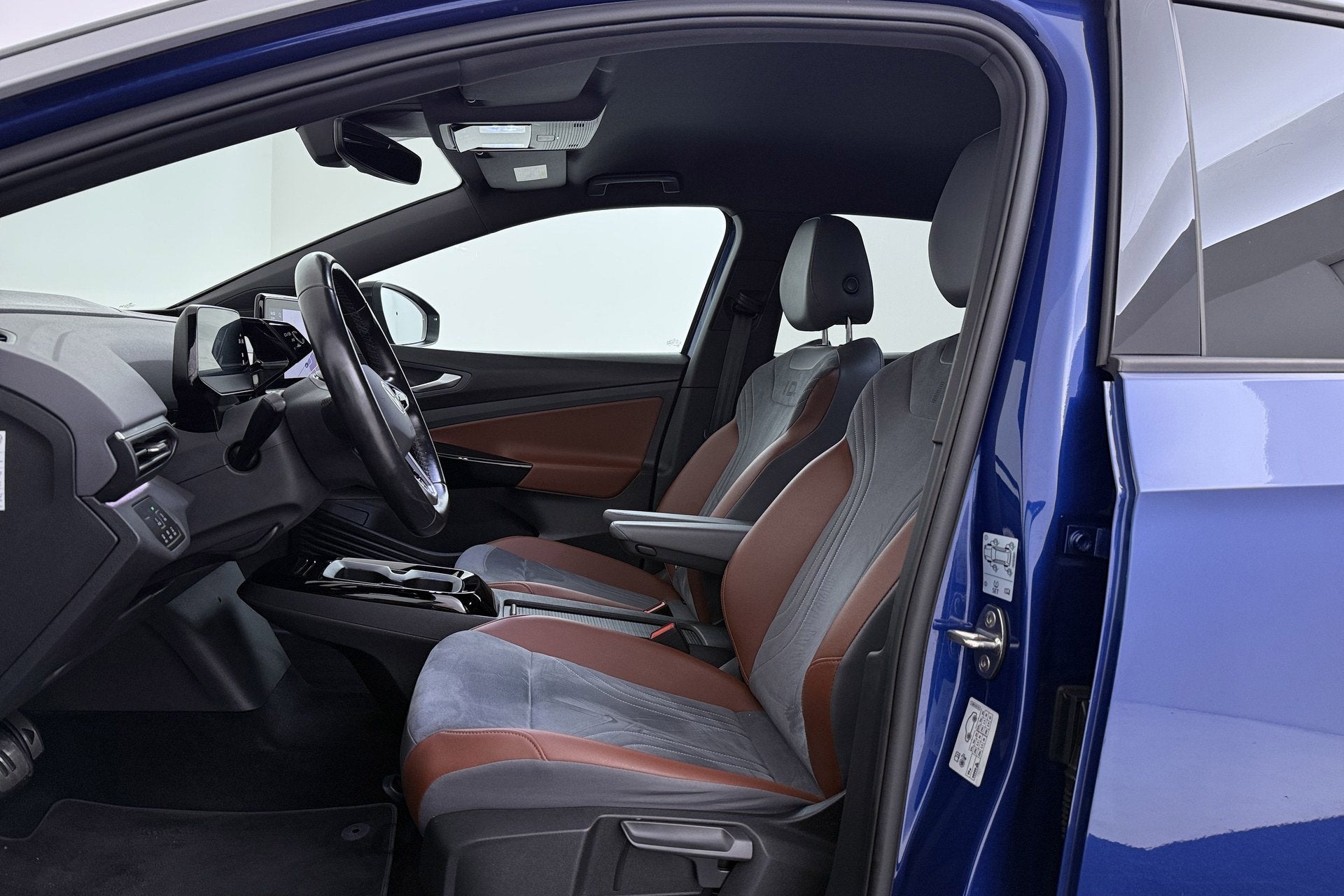 Volkswagen ID.4 First 77 kWh | Uitklap Trekhaak | SOH 91% |, Auto's, Automaat, Achterwielaandrijving, Gebruikt, Zwart