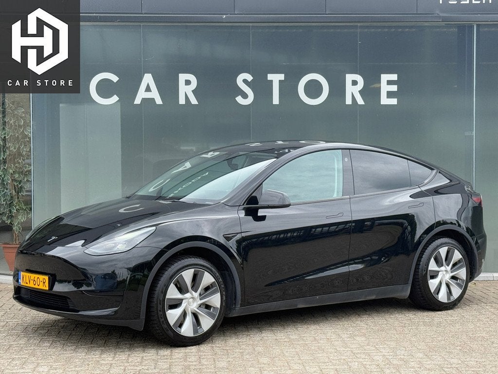 Tesla MODEL Y RWD 58 kWh 98% SOH LFP Autopilot Dealer Onderh, Auto's, Tesla, Automaat, Achterwielaandrijving, Gebruikt, Zwart