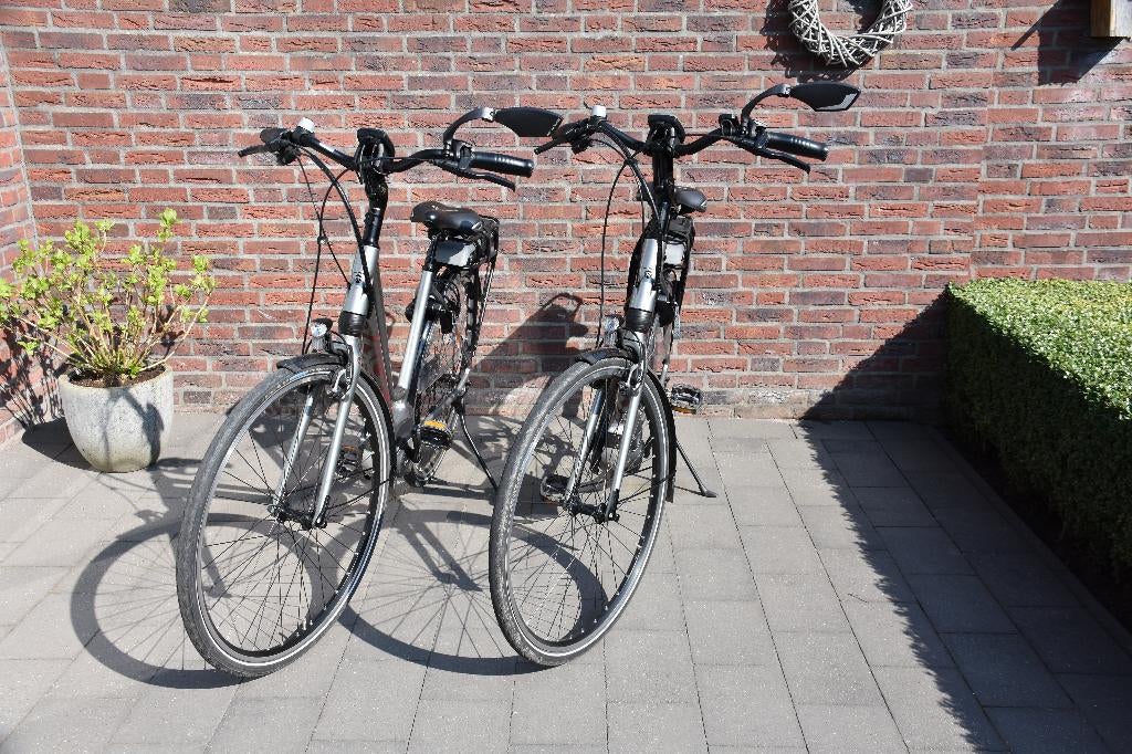 2- KOGA dames E-fietsen E-INSPIRE (silver smoke)., Fietsen en Brommers, Elektrische fietsen, Gebruikt, 51 tot 55 cm, 50 km per accu of meer