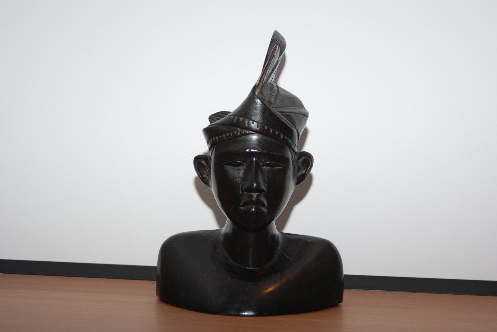 Indonesisch borstbeeld, Antiek en Kunst, Ophalen of Verzenden