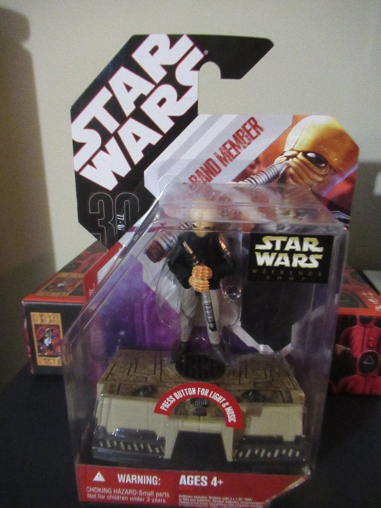 Star Wars FIGRIN D'AN on kloo horn Cantina Band member 30th, Verzamelen, Star Wars, Ophalen of Verzenden, Nieuw, Actiefiguurtje