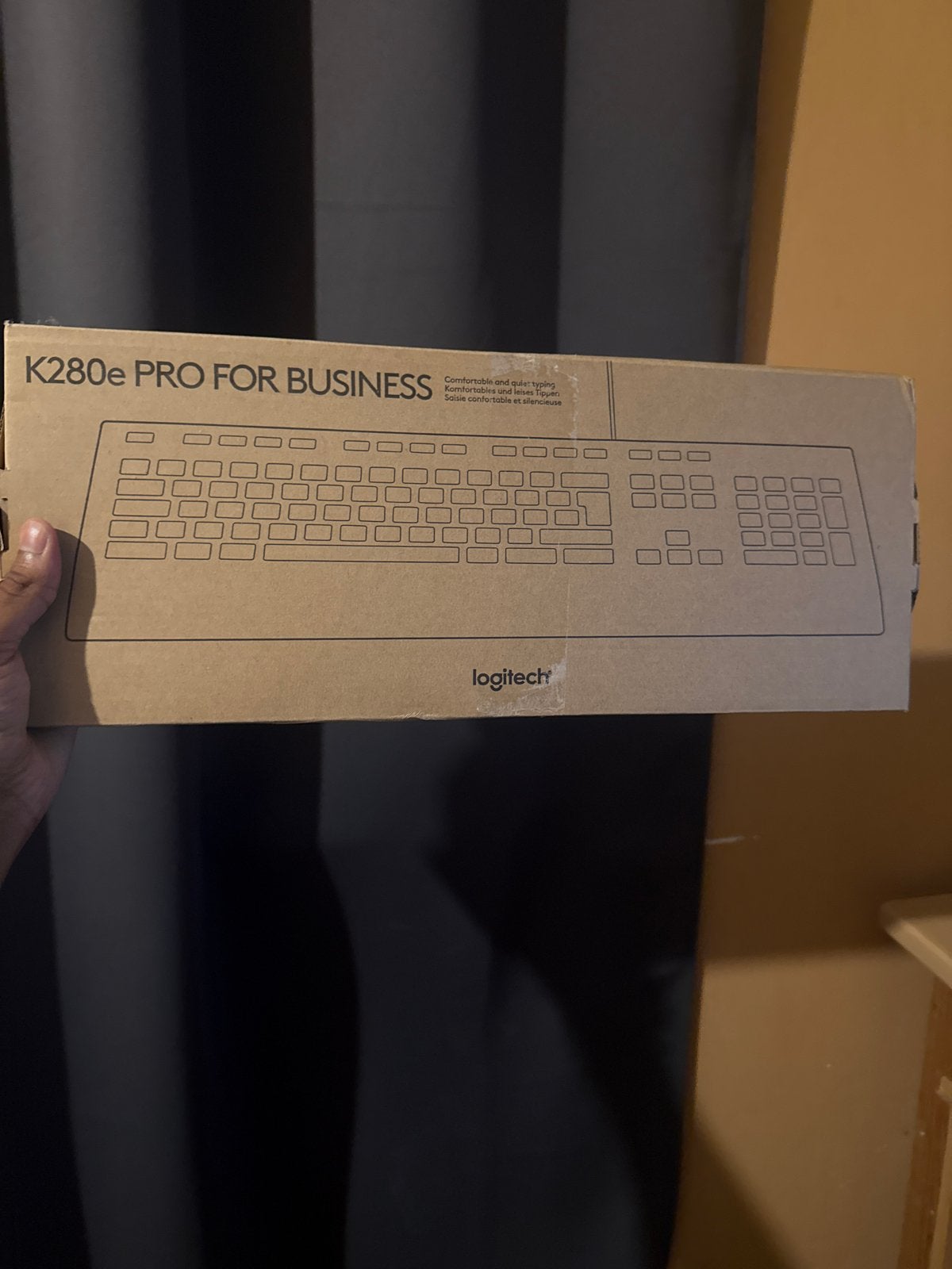 Logitech K280e PRO FOR BUSINESS Toetsenbord Ongeopend, Computers en Software, Toetsenborden, Nieuw, Qwerty, Bedraad, Numeriek gedeelte