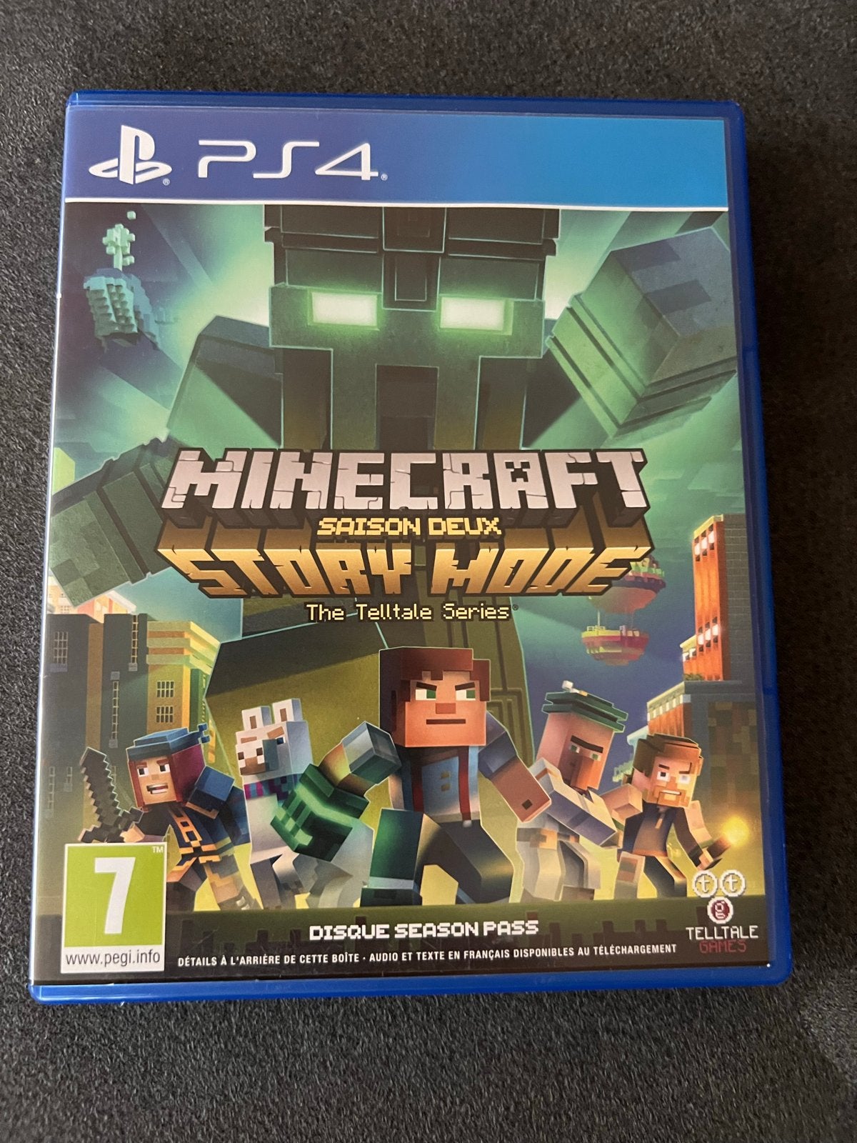 Minecraft Story Mode Seizoen Twee PS4 - Nette Staat, Spelcomputers en Games, Avontuur en Actie, 1 speler, Ophalen of Verzenden