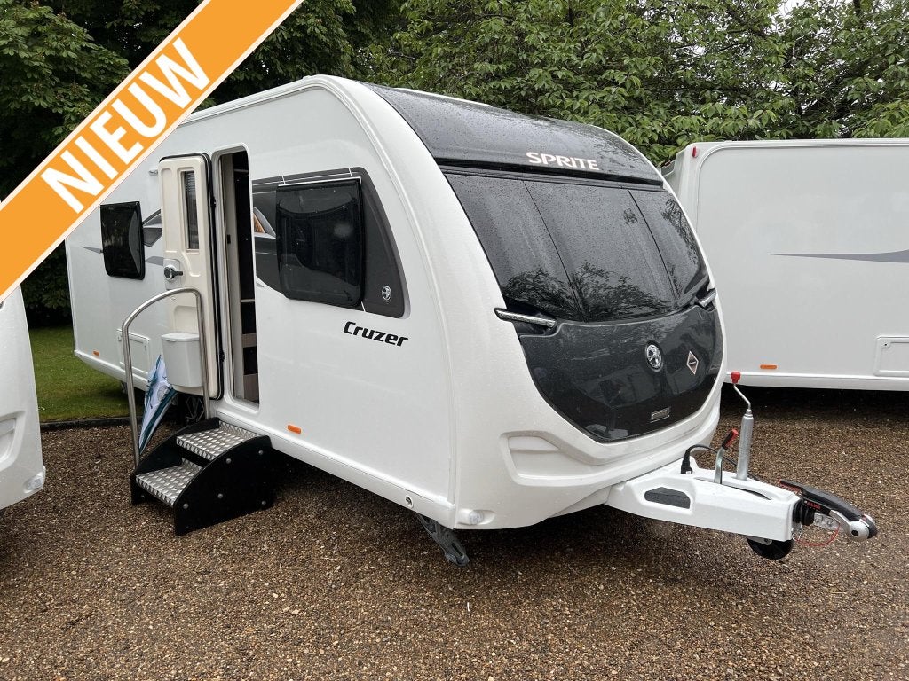 Sprite Cruzer 530 SR MODEL 2025 OP=OP, Dwarsbed, Ringverwarming, Bedrijf, Sprite