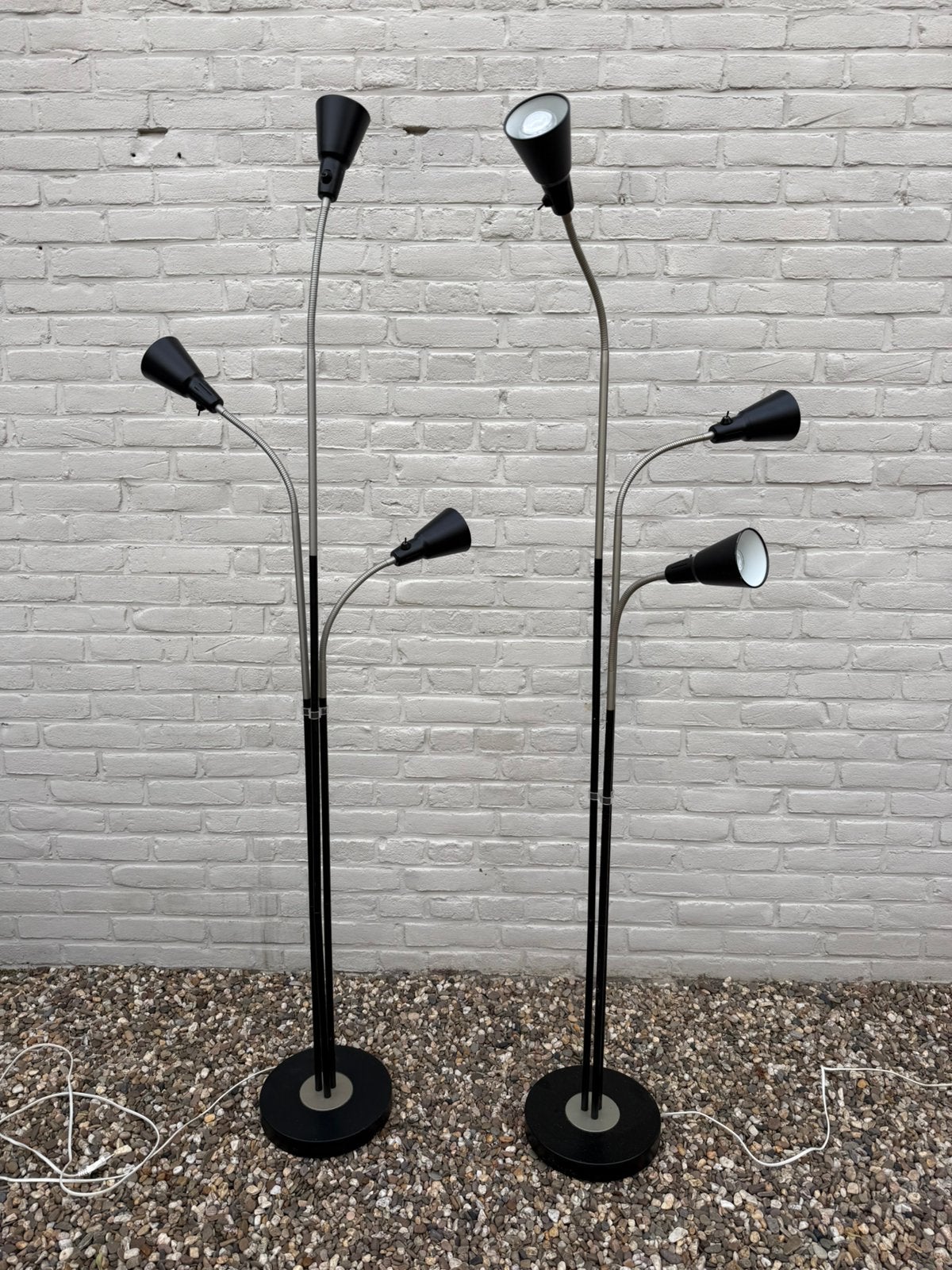 Marianne & Knut Hagberg vintage kvart lampen, Ophalen, Gebruikt, Minder dan 100 cm