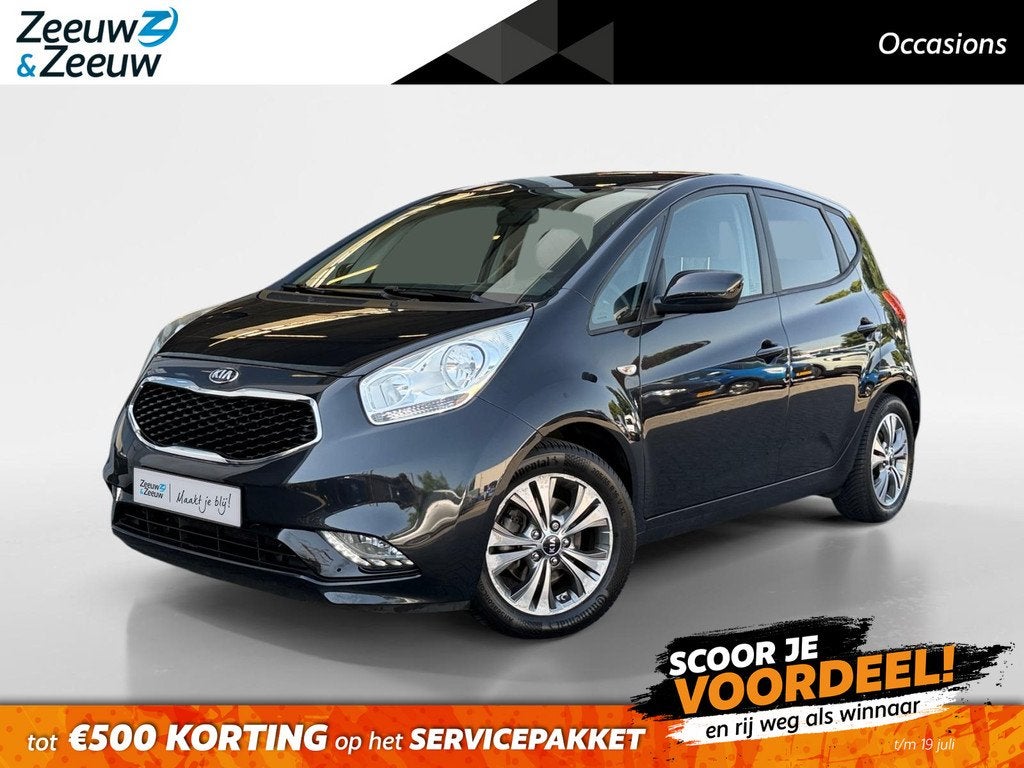 Kia Venga 1.4 CVVT DynamicPLusLine | Cruise control | Naviga, Voorwielaandrijving, 12 maanden, Stof, Gebruikt