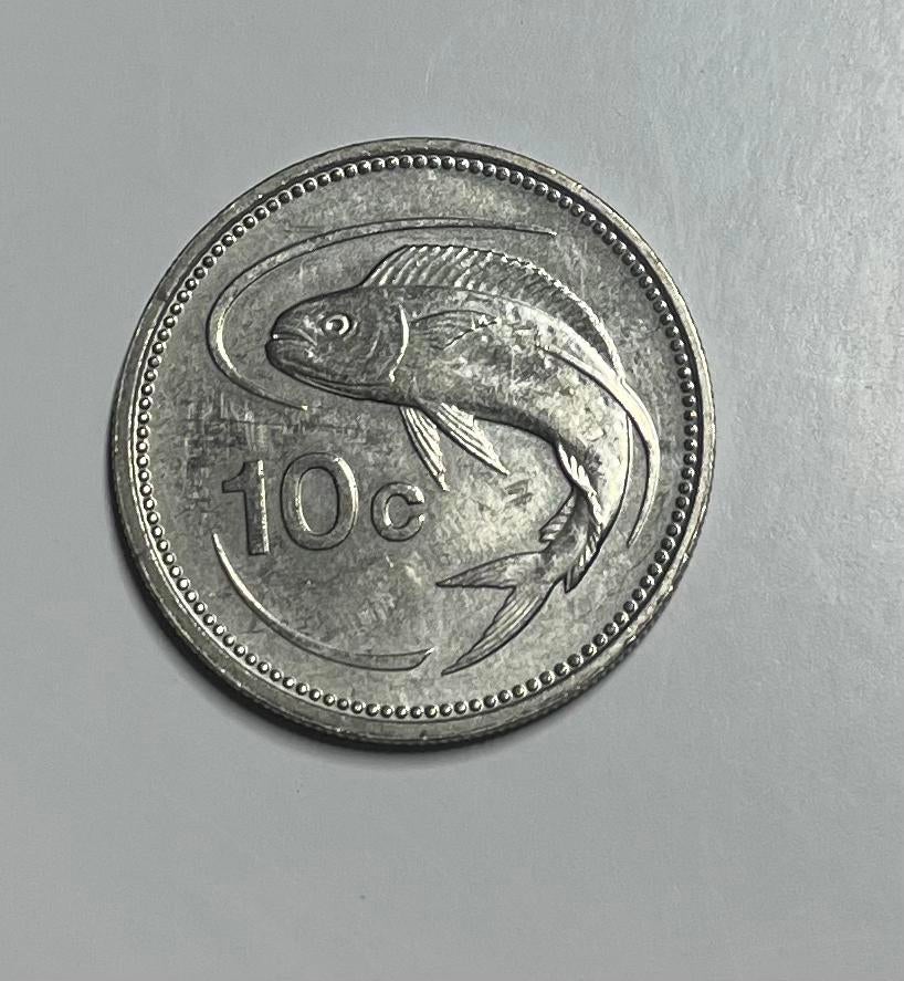 10 cent Malta 1991, Ophalen of Verzenden, Overige landen