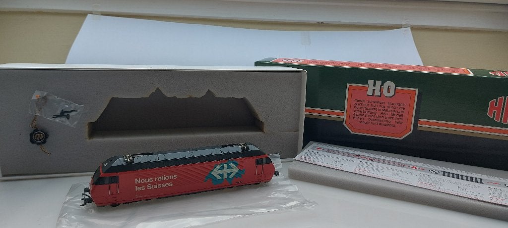 Hag 280 Re4/4 460 "Wir Verbinden" DC/Digitaal, Overige merken, Ophalen of Verzenden, Zo goed als nieuw, Gelijkstroom
