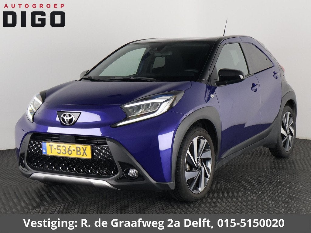 Toyota Aygo X 1.0 VVT-i MT Envy | JBL Audio | Navigatie | Cr, Auto's, Toyota, Gebruikt, Automatische klimaatregeling, Leder en Stof
