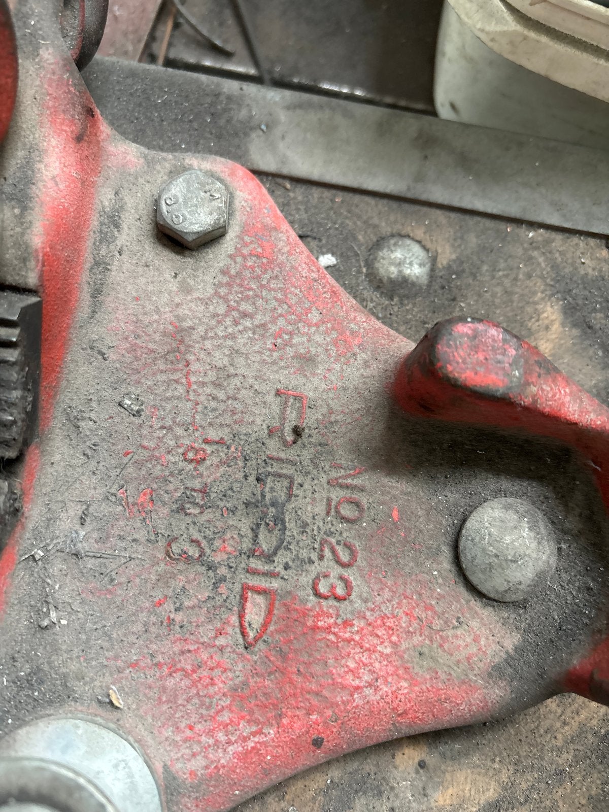 RIDGID No. 23 Pijpklem - Robuuste Werkbankklem, Ophalen of Verzenden, Gebruikt