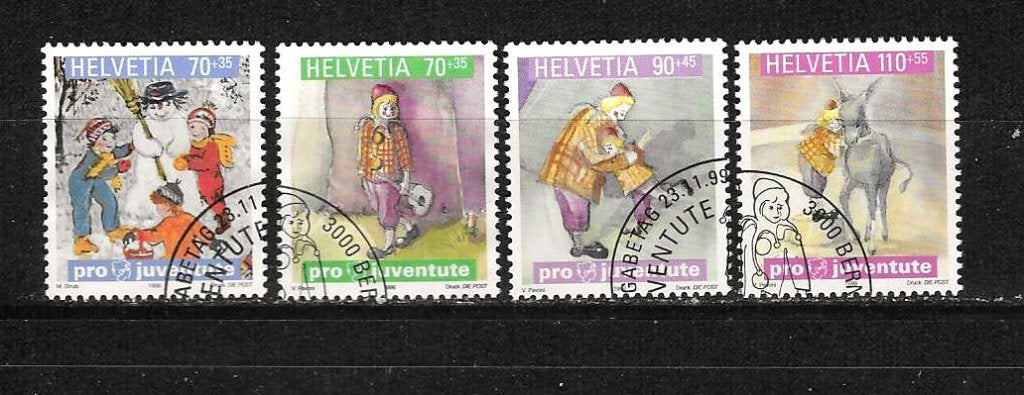 Zwitserland 1701-1704, Ophalen of Verzenden, Gestempeld