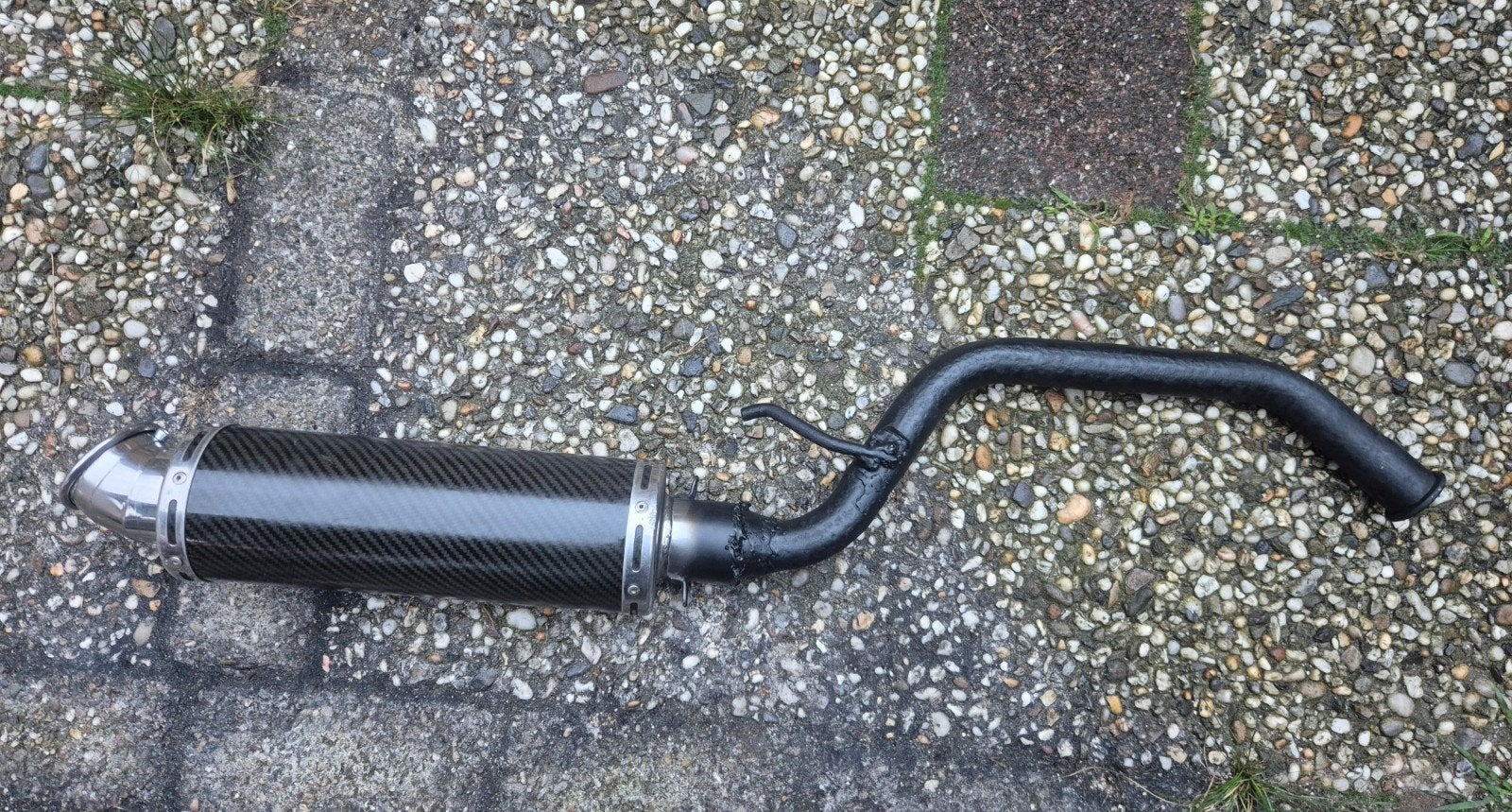 Custom uitlaat voor Toyota Aygo, Citroën C1, Peugeot 107, Auto-onderdelen, Ophalen of Verzenden, Gebruikt, Citroën