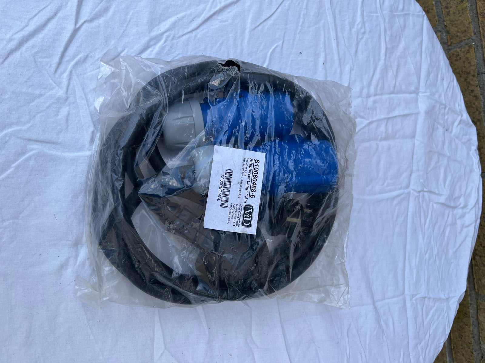Verlengsnoer camping/boot 14m + Aansluitsnoer 1.5m, Ophalen of Verzenden, Nieuw