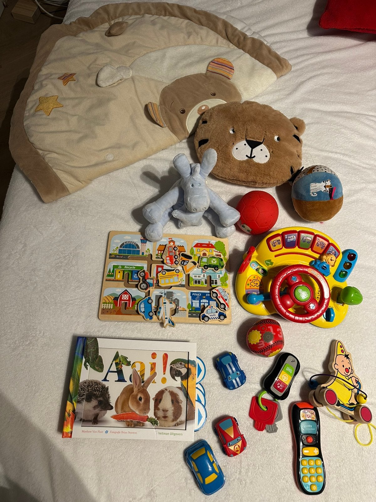 Baby speelgoed incl speelkleed, Ophalen of Verzenden, Zo goed als nieuw, Speelkleed