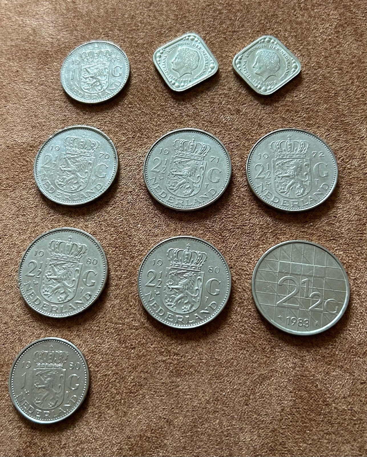 Collectie Nederlandse Guldens en Centen Koningin Juliana, Ophalen of Verzenden, Koningin Juliana, 1 cent, Setje