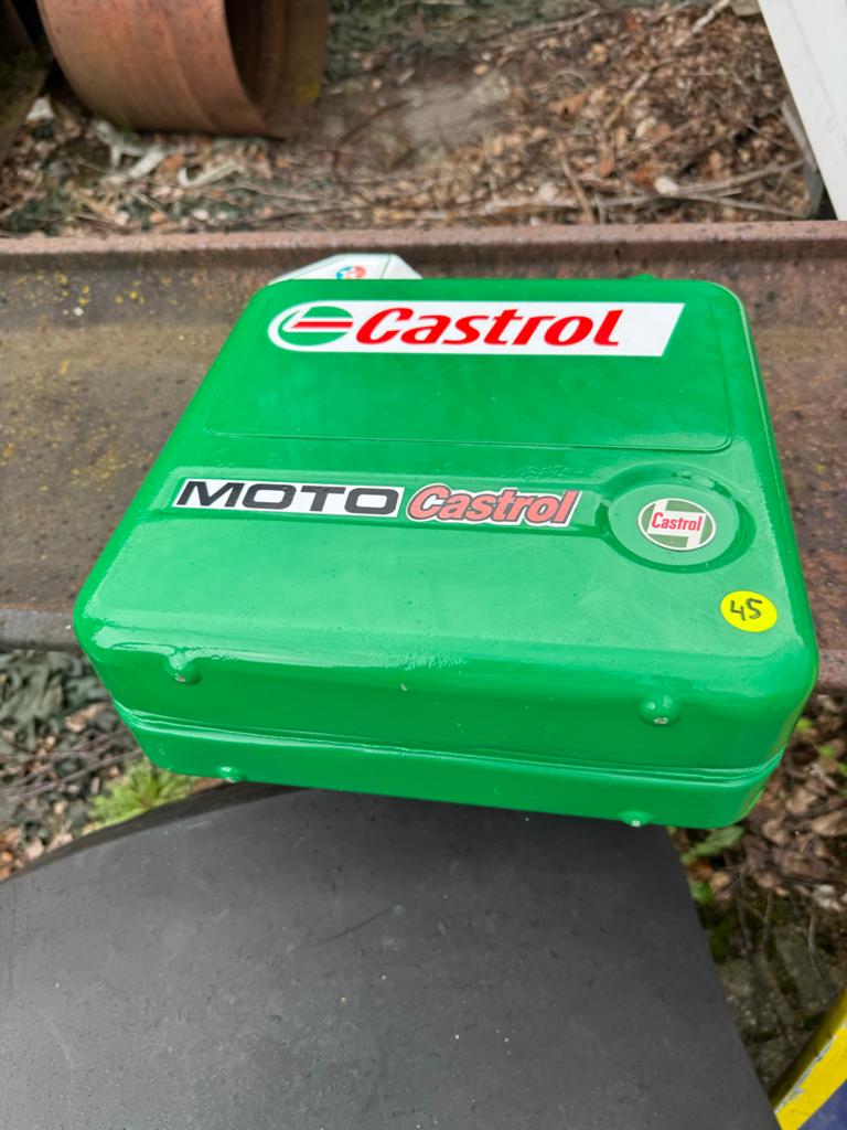 Vintage Castrol Moto Jerrycan - 10L Groen, Ophalen, ., ., .