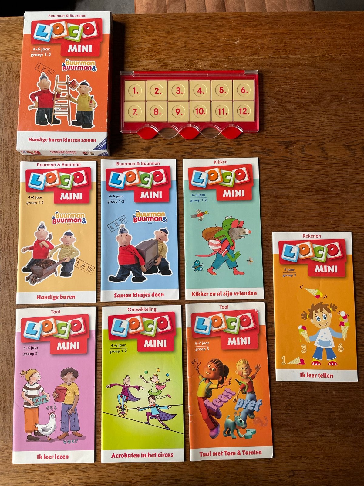 Loco Mini Spelletjes en Boekjes - Educatief Speelgoed, Ophalen of Verzenden, Gebruikt, Puzzelen