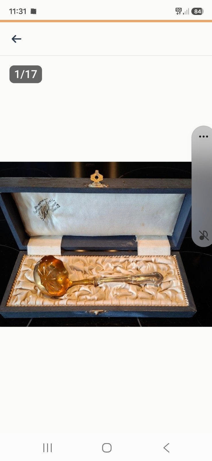 Antieke Suikerstrooier zilver, Ophalen of Verzenden