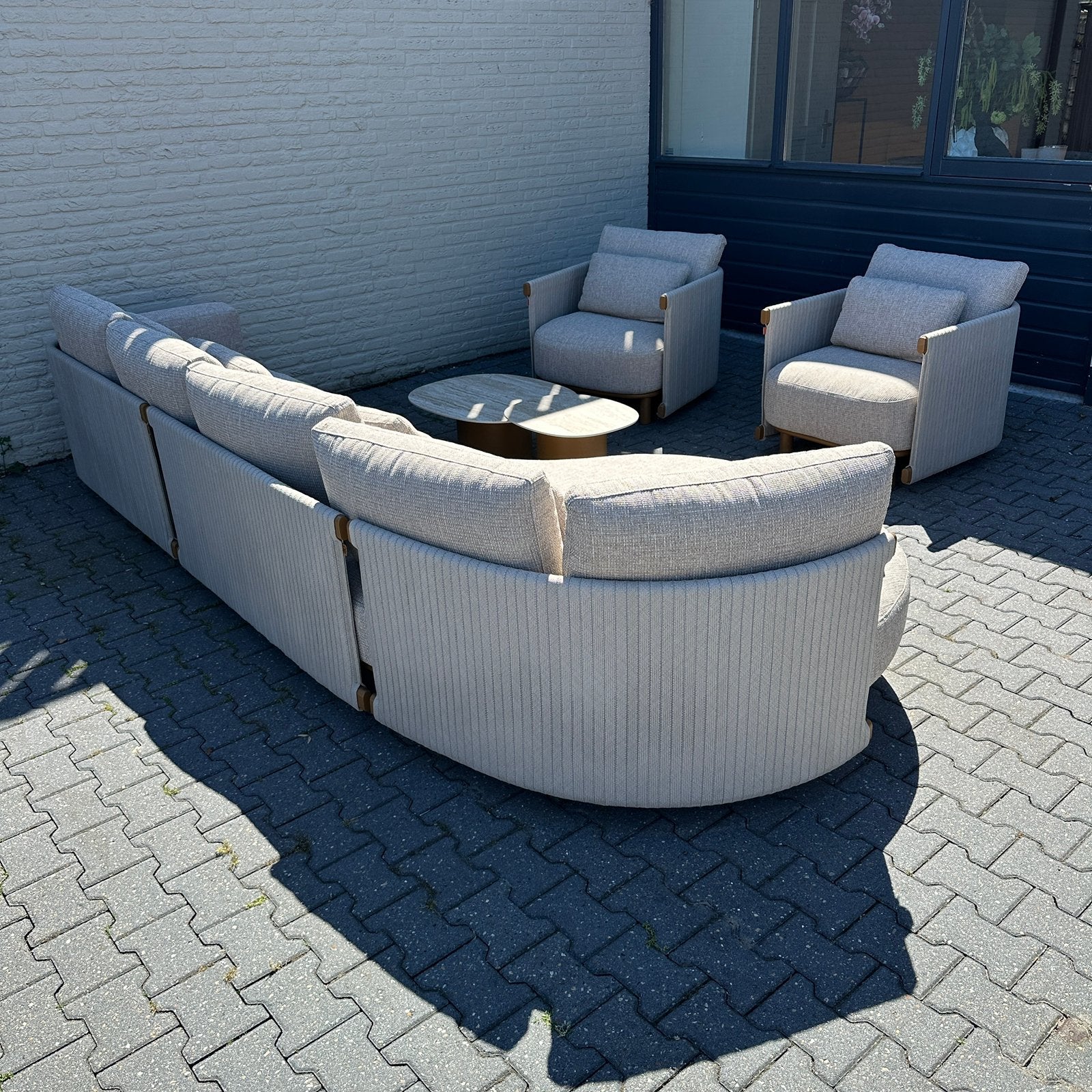 Winkel model Safina loungeset 4 Seasons Outdoor, Overige materialen, Verzenden, Loungeset, 8 zitplaatsen