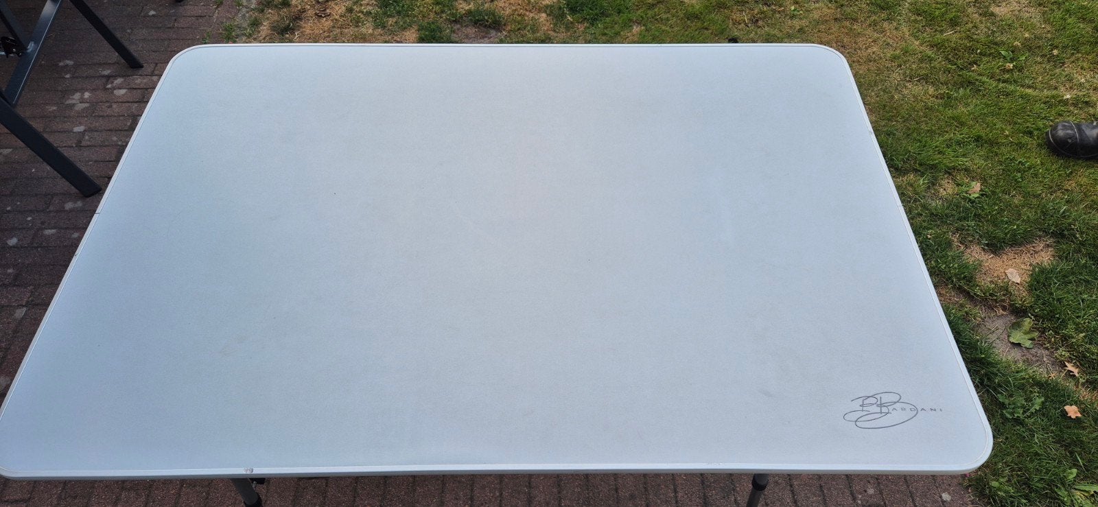 campingtafel 120x80, Ophalen, Gebruikt