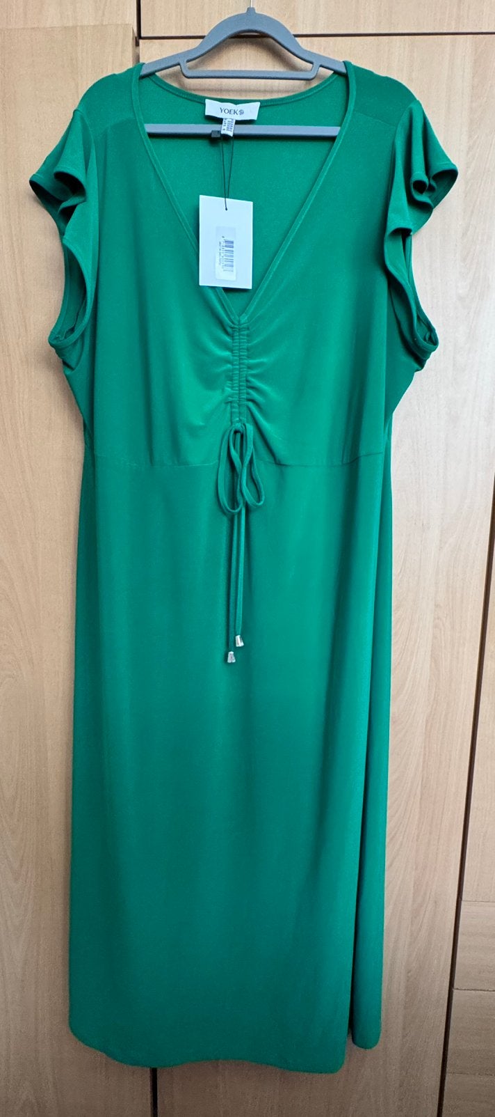 Yoek jurk, 50. Nieuw met kaartje., Ophalen of Verzenden, Nieuw, Groen, Jurk