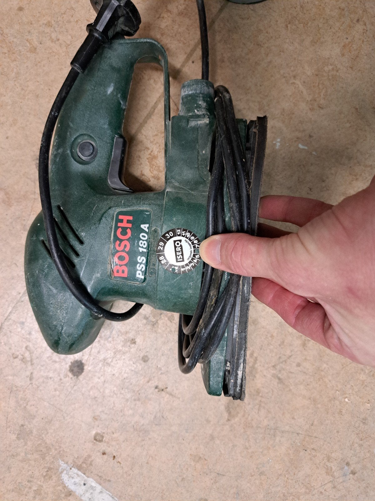 Bosch PSS 180 A Vlakschuurmachine - Gebruikt, Ophalen of Verzenden