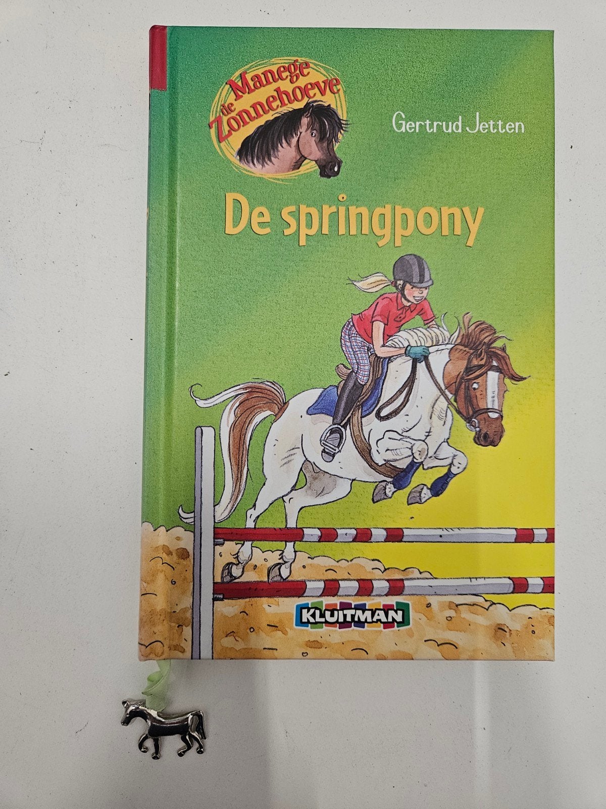 Gertrud Jetten - De springpony, Ophalen of Verzenden, Zo goed als nieuw, Gertrud Jetten