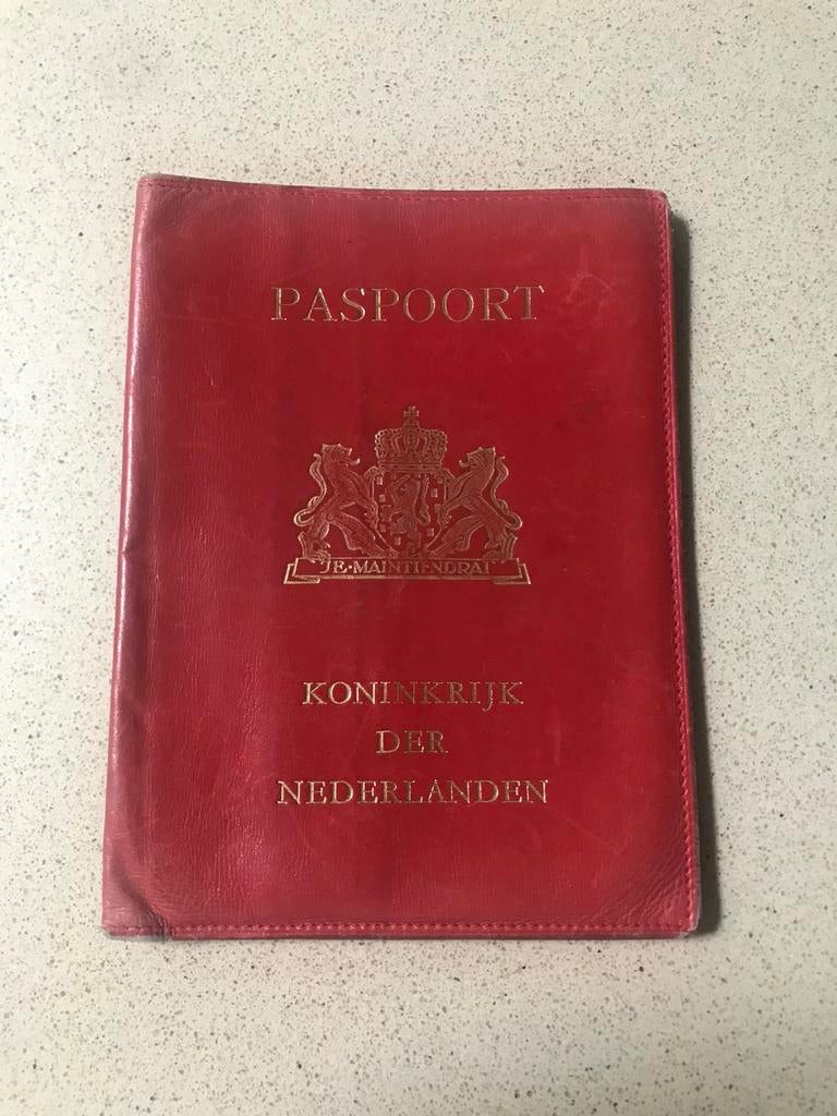 Paspoort mapje, kalfsleer, Overige merken, Gebruikt, Ophalen of Verzenden, Leer