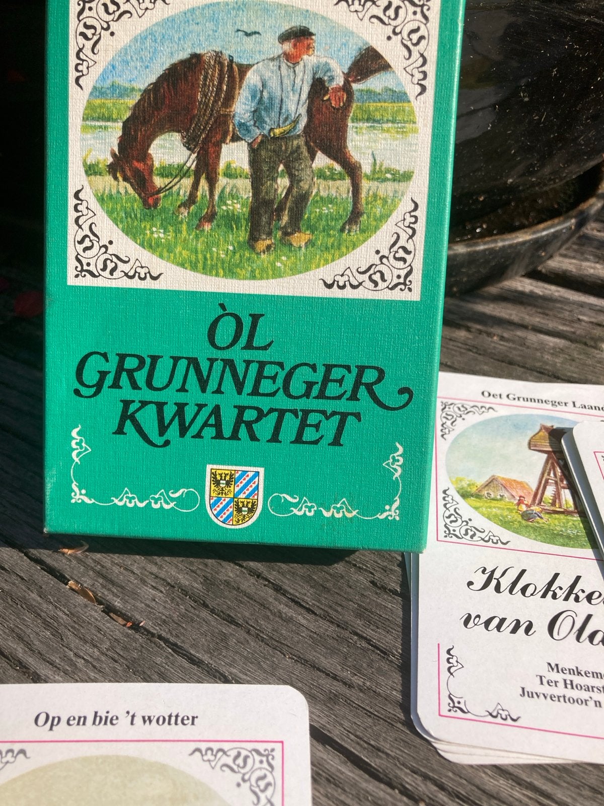 Vintage Ol Grunneger Kwartet (Gronings dialect), Drie of vier spelers, Ophalen of Verzenden, Gebruikt