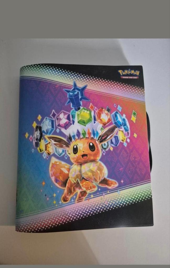 Pokémon Kaarten Map met Eevee Design en Diverse Kaarten, Ophalen of Verzenden