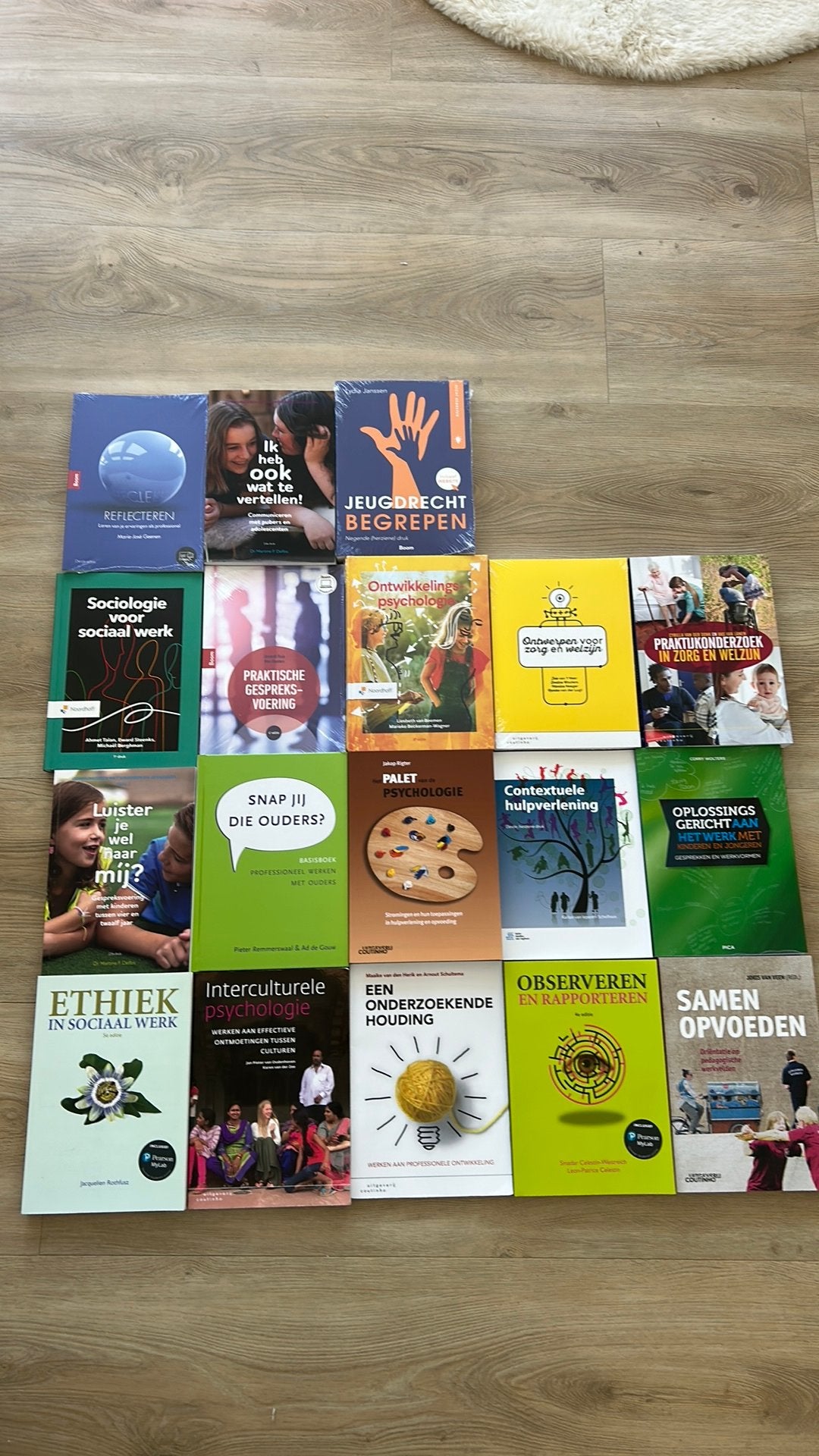 Compleet boekenpakket pedagogiek HBO leerjaar 1, Boeken, Ophalen of Verzenden, Nieuw