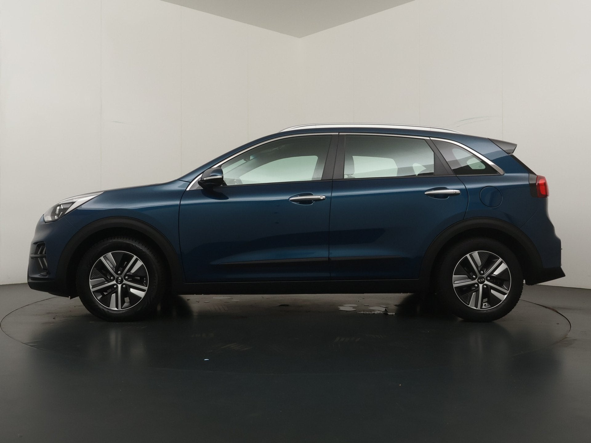 Kia Niro 1.6 GDi Hybrid DynamicLine - Trekhaak - Camera - Na, Auto's, Gebruikt, Blauw, Leder en Stof, Origineel Nederlands