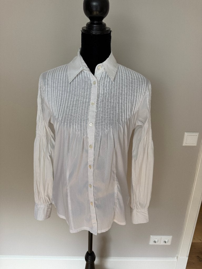 Blouse wit Bandolera maat 38, Wit, Zo goed als nieuw, Bandolera, Ophalen