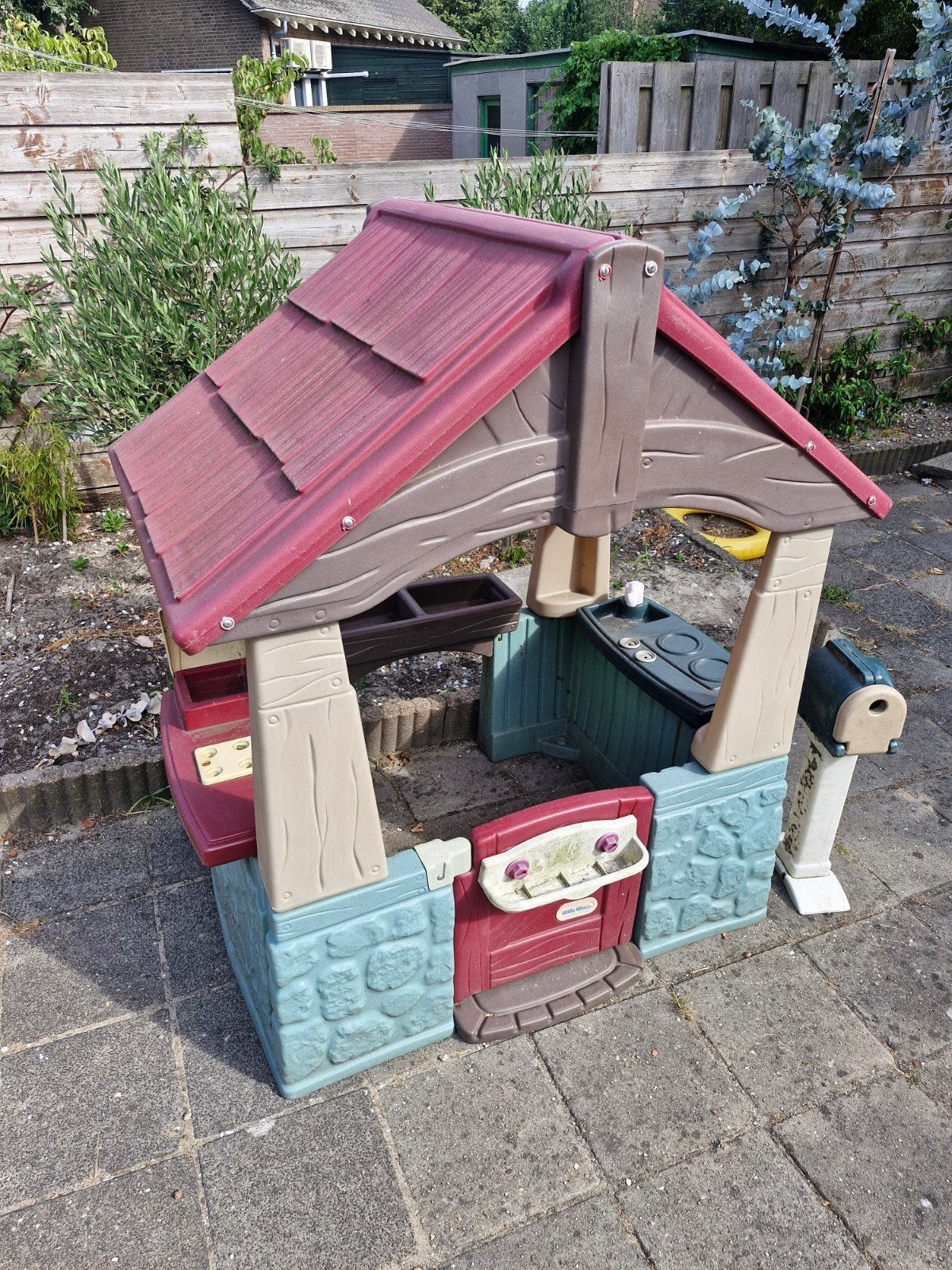 Little tikes huisje met brievenbus, Ophalen, Kunststof