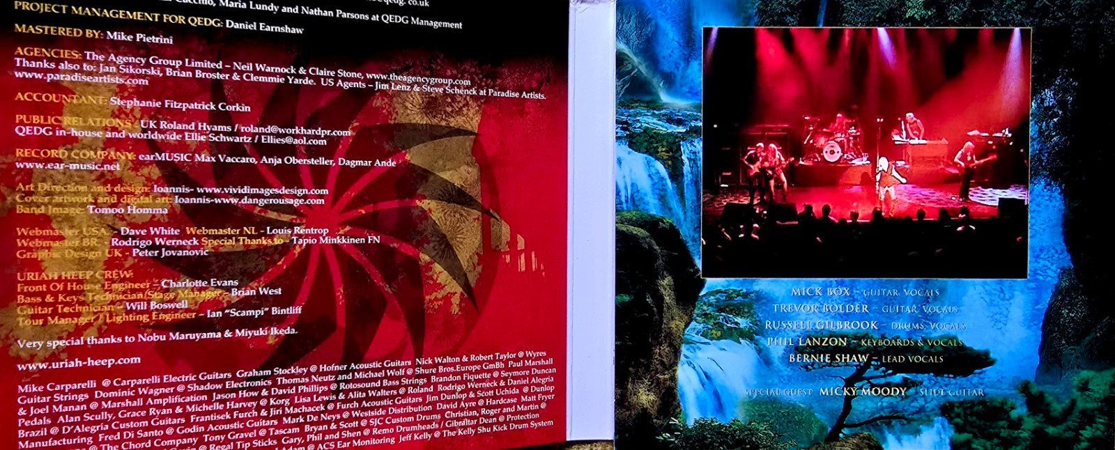 Uriah Heep: Live in Kawasaki Japan 2010 (2CD), Hard Rock, Digipak, Ophalen of Verzenden, Zo goed als nieuw