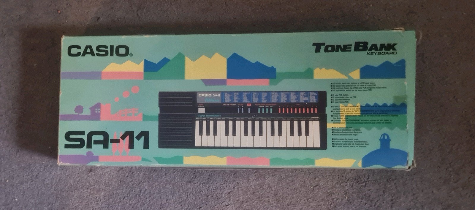 Casio SA-11 Tone Bank Keyboard - Vintage Synthesizer, Ophalen, Gebruikt, Overige aantallen, Casio