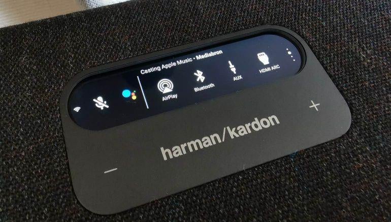 Harman Kardon soundbaar 700, Zo goed als nieuw, 120 watt of meer, Center speaker, Ophalen