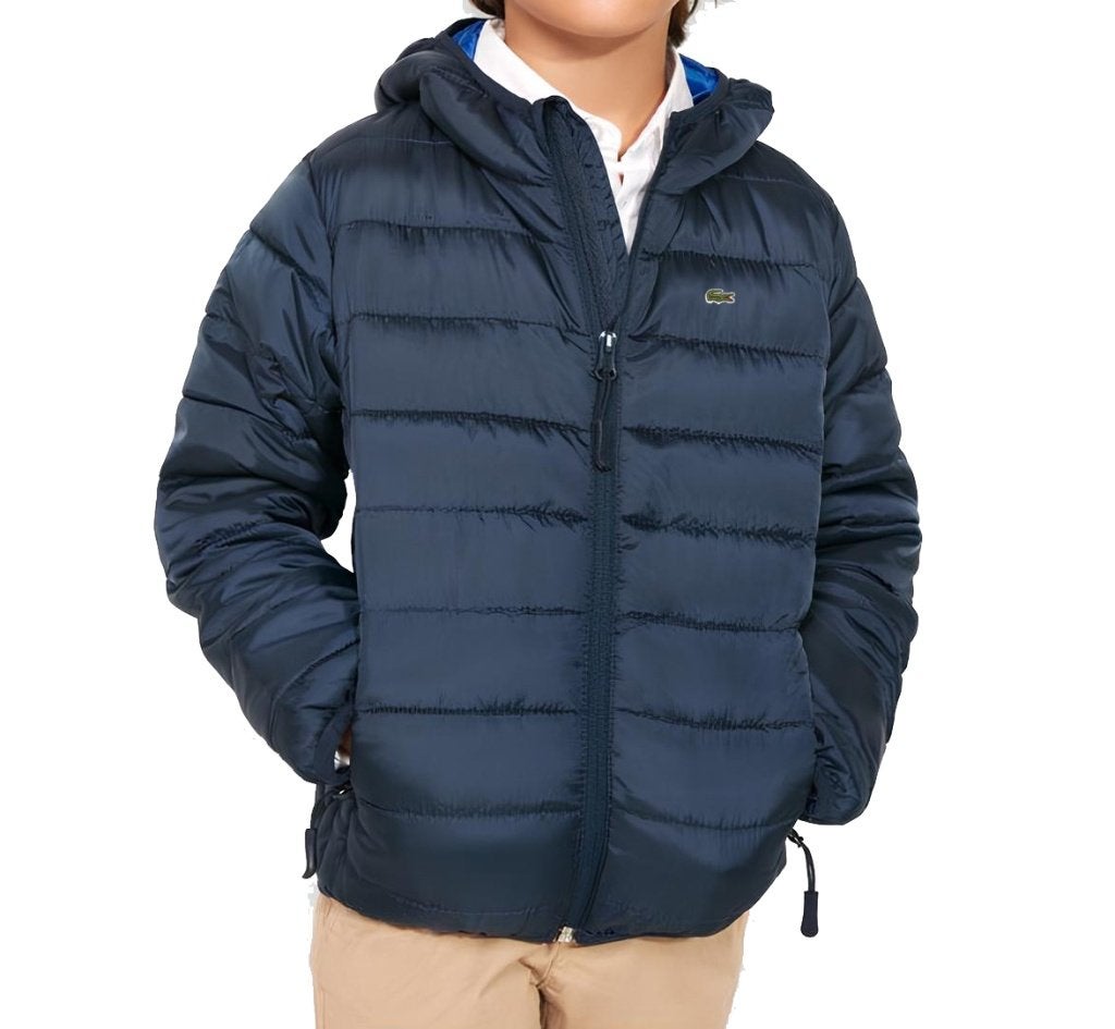 Lacoste Jas Met Kap Kind 3 Kleuren 4-16jaar Nieuw, Verzenden, Nieuw, Lacoste, Jongen of Meisje