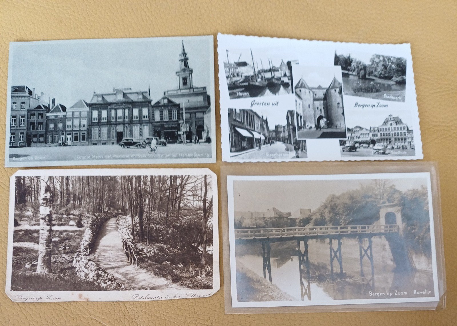 Lot van 43 ansichtkaarten Bergen Op Zoom, Verzamelen, Ophalen of Verzenden, Noord-Brabant
