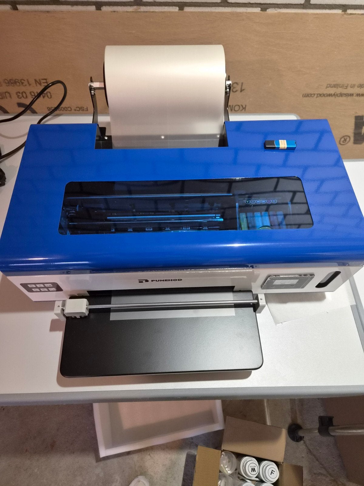 PUNEHOOD A4 DTF Printer (Kleding) L800 met toebehoren, Computers en Software, Ophalen, PUNEHOOD, Kleur printen, Printer