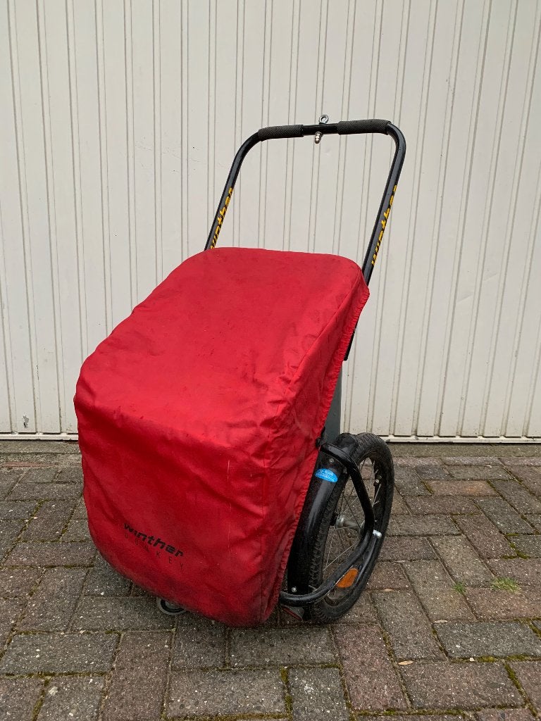 Fietskar Winther Donkey, Gebruikt, Bagagekar, 20 tot 40 kg, Ophalen
