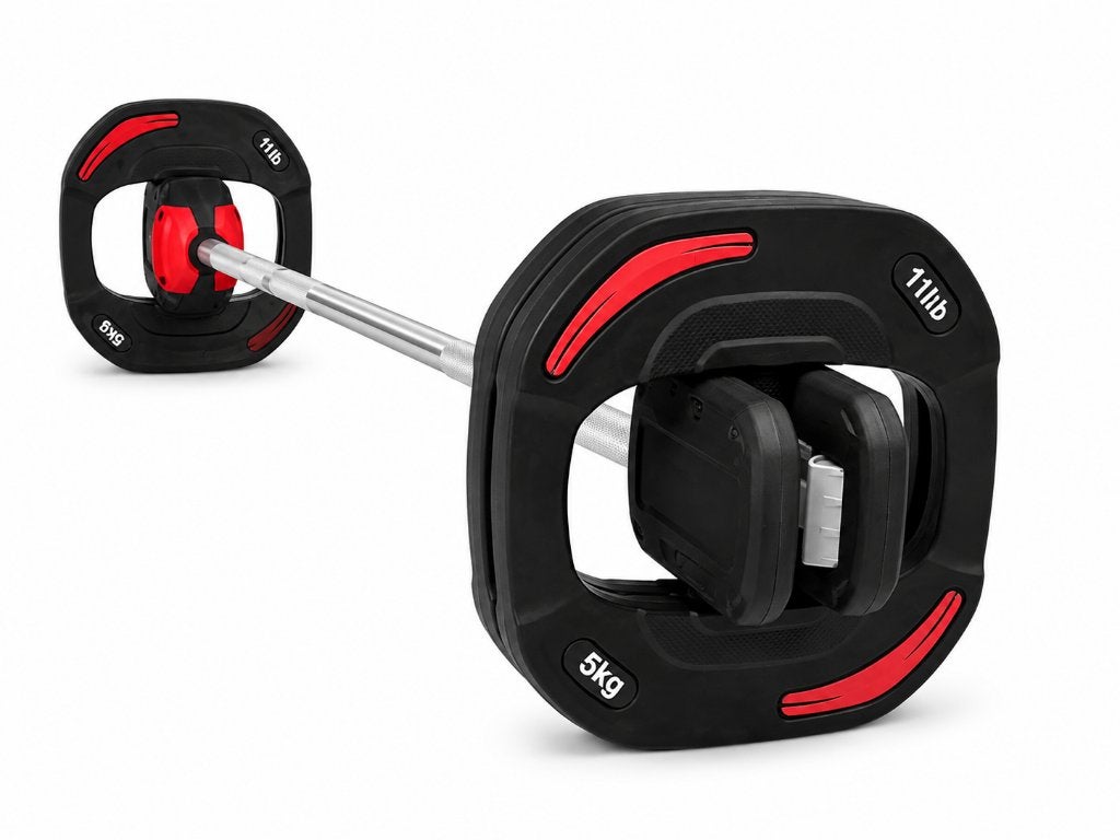 Halterset 20KG Verstelbaar – Van €499 voor €50, Ophalen of Verzenden, Nieuw, Benen, Halterset