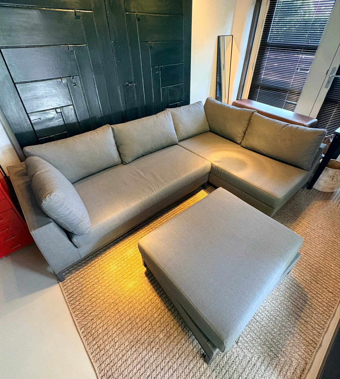 Exotan all-weather loungeset, Ophalen, Zo goed als nieuw, Aluminium, Hocker